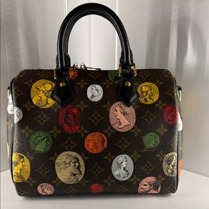 Louis Vuitton x Fornasetti Monogram Cameo Speedy Bandoulière 25